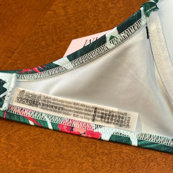 Victoria's Secret Bombshell Push-Up Bikini 34DD & Large Side-Tie Cheeky Bottom - Picture 12 of 16